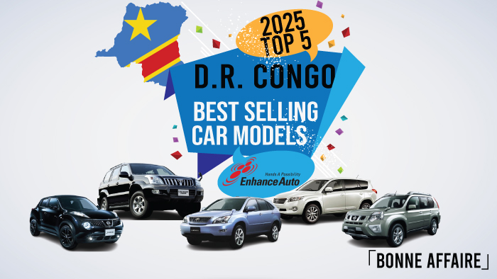 D.R CONGO TOP5 Best-Selling Car Models